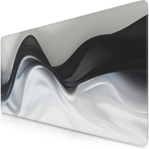 Tapis de Souris Gaming xxL 900x400mm, Mouse Pad Mat, sous-Main Bureau Gamer Extra Large en Tissu, Base antidérapante, Haute précision et Vitesse, pour Souris claviers Roccat Razer Logitech