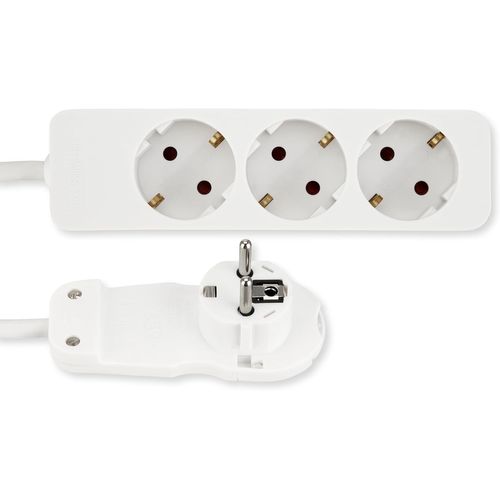 Rallonge multiprise 3x 2m blanc