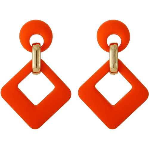 Boucles D'oreilles Rhombique Acrylique Pendantes, Boucles D'oreilles Bohème Rétro Goutte Acrylique Hypoallergéniques Fête D'anniversaire Bijoux Cadeau Pour Femmes
