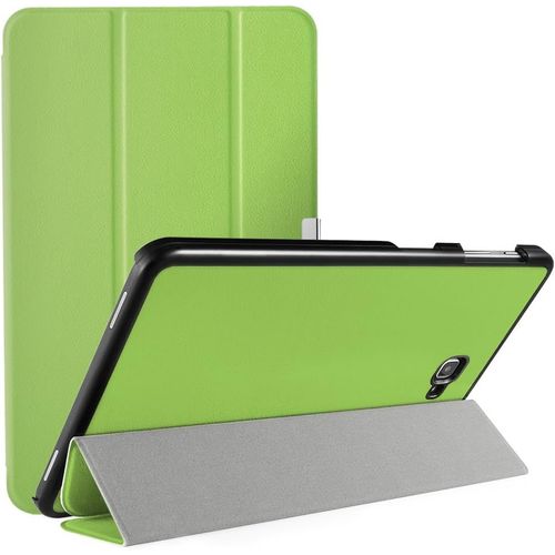 Coque Compatible Pour Samsung Galaxy Tab A 10.1 2016 Housse De Protection En Cuir Pu Étui Magnétique Ultra-Mince Avec Fonction Support Pour Sm-T580/P580/T585/P585/P585y - Vert