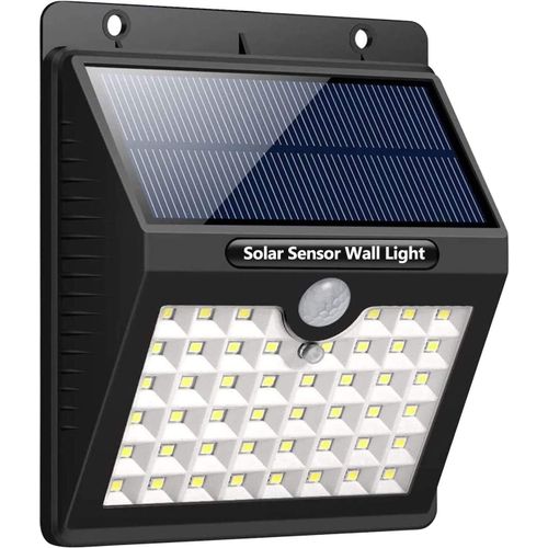 Lampe Solaire Extérieur Jardin Détecteur Mouvement Et Présence Led (X46) Étanche Et Puissante Lec800 Applique Murale Terasse Balcon Entrée Dehors