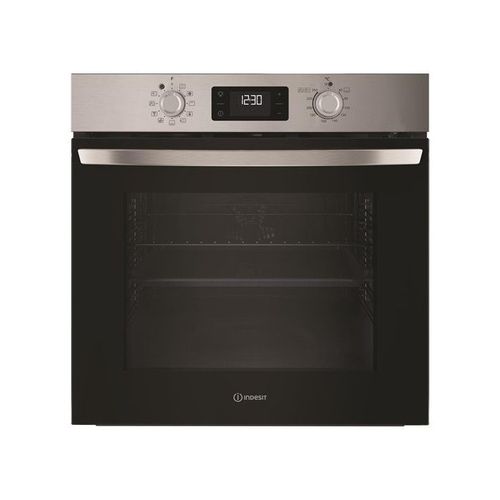 INDESIT Four pyrolyse multifonction 71 l inox - IO278PX