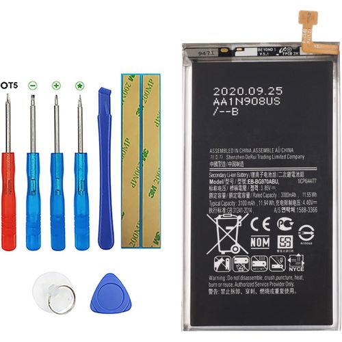 Batterie EB-BG970ABU pour Galaxy S10e SM-G970 SM-G970F/DS SM-G970U SM-G970W Tools