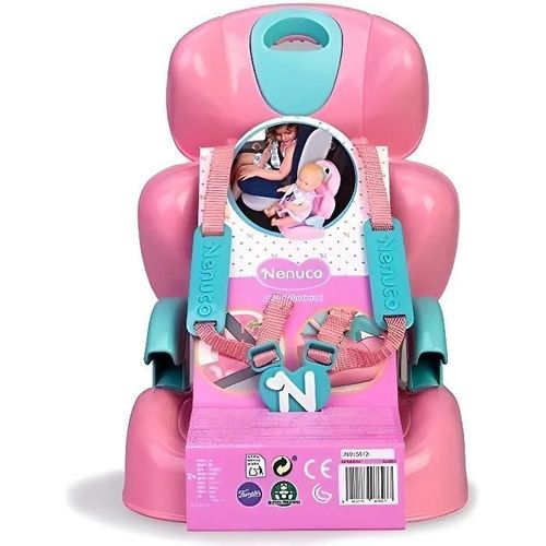 NENUCO-SILLITA POUR CAR - FAMOSA - Accessoire pour transporter la poupée - Rose - Mixte - 24 mois - 10 ans