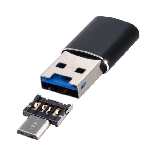 Lecteur de Carte USB 3.0 vers Micro SD sdxc TF avec Adaptateur Micro USB 5pin OTG pour Tablette/téléphone Portable