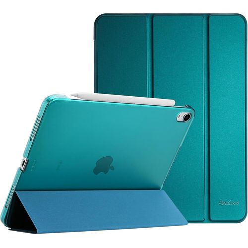 Coque Pour Ipad Air 11 Pouces (M2) 2024, Air 5ème 2022, Ipad Air 4ème 2020 10.9 Pouces, Étui De Protection Anti-Chute, Rabat Magnétique Stable -Émeraude