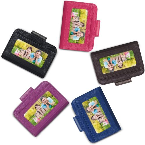 Porte-Cartes de Crédit Femmes Homme 13 Fentes (Marron)