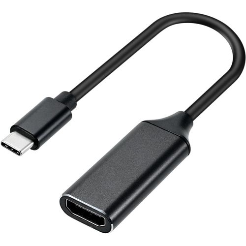 Adaptateur Type-C vers HDMI 4K, Adaptateur USB C vers HDMI, Compatible avec Samsung S8/S9/S10, Dell, Macbook Pro2016/2017/2018/2019, IPAD Pro2018 (Noir)