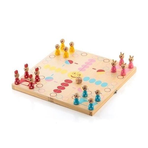 Jeu Petits Chevaux Version Animaux Jeu Montessori