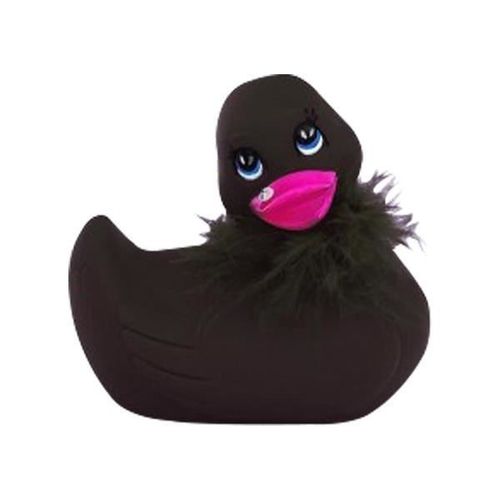 Sextoy En Forme De Canard Vibrant En Fourrure Rose