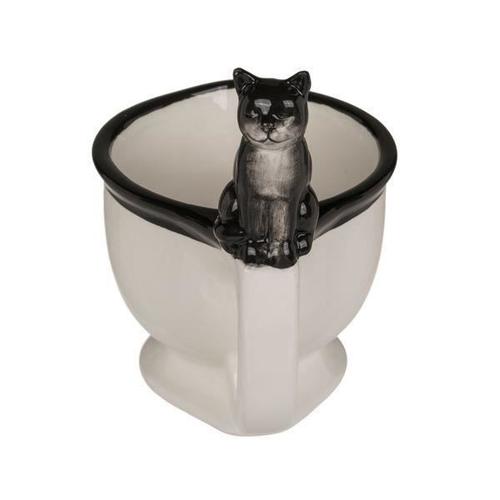 Tasse Mug Original Cuvette De Toilettes Avec Chat Qui Fait Pipi