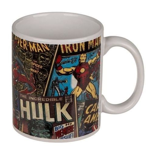 Mug Super Héros Marvel Retro Tasse Original Geek Vintage