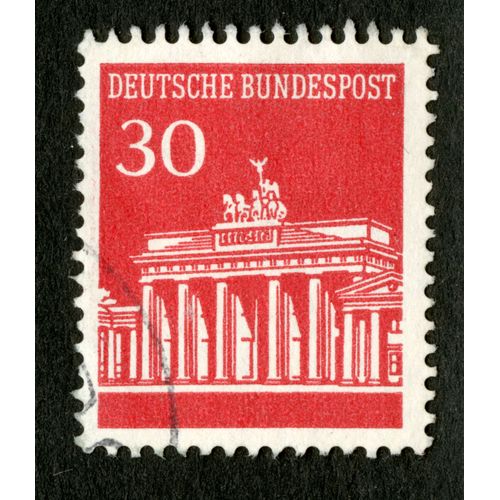 Timbre Oblitéré Deutsche Bundespost, 30