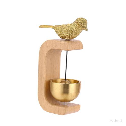 Cloches de commerçants en bois, décoration de garde-robe, boutique, porte Avec oiseau