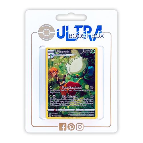 Roserade Tg02 Tg30 Full Art Secr Te - Ultraboost X Epée Et Bouclier 11 Origine Perdue - Coffret De 10 Cartes Pokémon Françaises