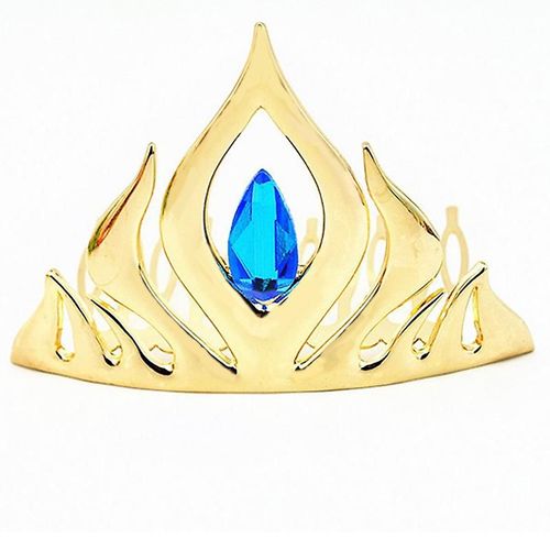 Couronne De Coiffure Pour Enfants, Jouet Elsa La Reine Des Neiges Doré