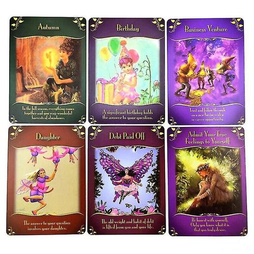 Messager Magique Des Fées, Cartes Oracle Par Doreen Virtue, Jeux De Tarot, Jouets