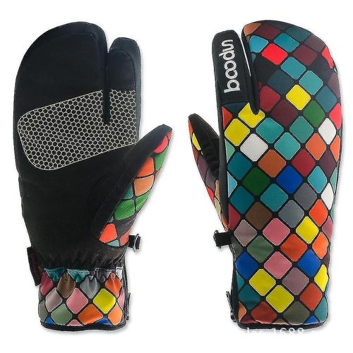 Gants Mitaines Coupe-Vent Antidérapants, Gants De Snowboard D'hiver Lb