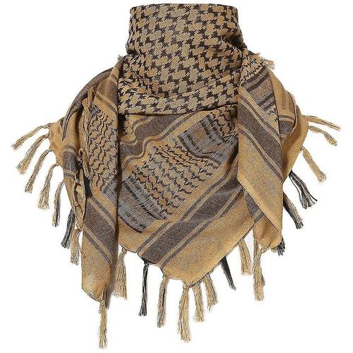 Militaire 100% Coton Arabe Tactique Désert Keffiyeh Foulard Foulard Châle