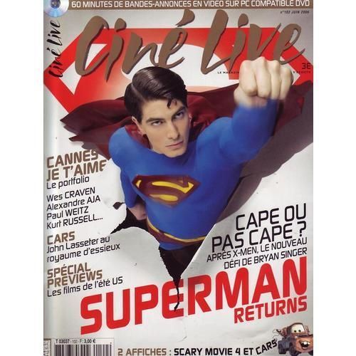 Cine Live 102 : Superman Returns  N° 102
