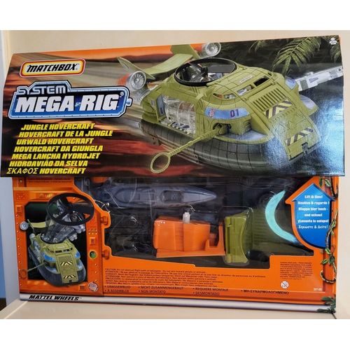 Matchbox Mega Rig Hovercraft De La Jungle