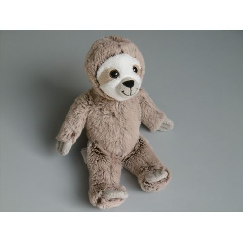 Doudou Peluche Paresseux Marron Chiné Blanc 25 Cm Ferrero Kinder