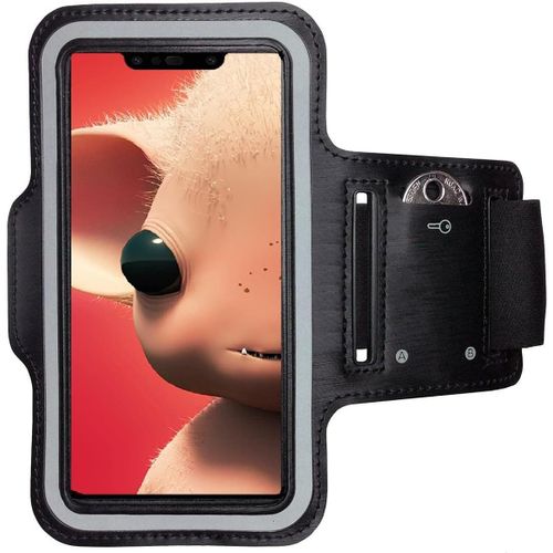 Brassard De Sport Pour Huawei P Smart (+) Plus - Brassard Pour Smartphone, Accessoire De Sport Avec Poche Pour Les Clés P Smart Plus - Accessoire Sport, Brassard Téléphone Portable Noir