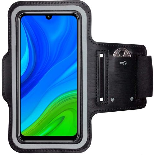 Brassard De Sport Pour Huawei P Smart [2020] Brassard Pour Smartphone, Accessoire De Sport Avec Poche - Accessoire Sport, Brassard Téléphone Portable Noir