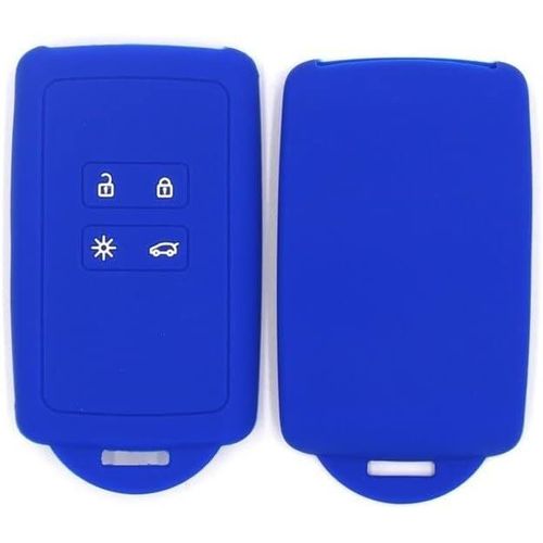Coque De Clé Compatible Avec Renault Clio V Megane Iv Grand Scenic Iv Scenic Iv Kadjar Captur Koleos Ii Dacia Duster 2018> Silicone Caoutchouc Porte-Clés Étui Télécommande