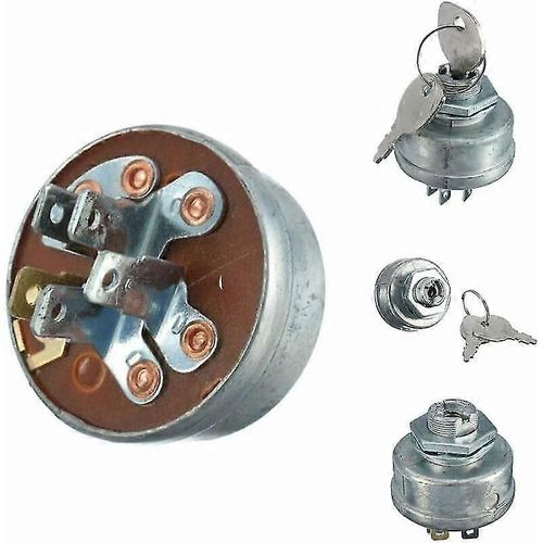 Tondeuse à gazon Tracteur Interrupteur de démarrage d'allumage, Outils à 5 broches Interrupteur de démarrage d'allumage avec clé pour Mtd 725 0267, facile à installer