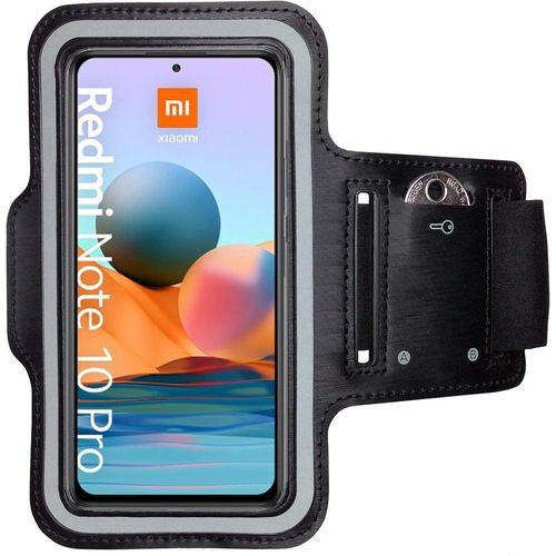 Brassard De Sport Pour Xiaomi Redmi Note 10 Pro/Pro Max - Brassard Pour Smartphone, Accessoire De Sport Avec Poche Pour Les Clés Redmi Note 10 Pro/Pro Max - Brassard Téléphone Portab