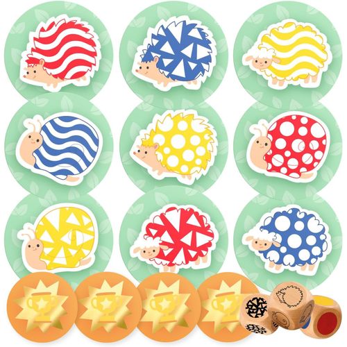 Jeu Éducatif Pour Développement Visuel Des Enfants De 3-9 Ans ¿ Jeu De Société D¿Observation Et De Rapidité ¿ Jeu Familial Avec Cartes ¿ Cadeau Pour Fille Et Garçon