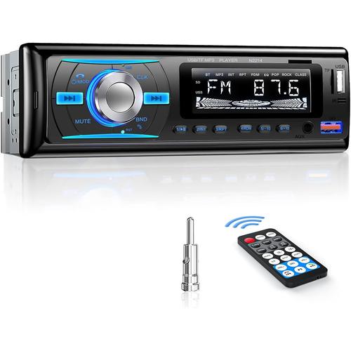 Generic Poste Radio Voiture Bluetooth - USB - MP3 - AUX - SD -1383 à prix  pas cher