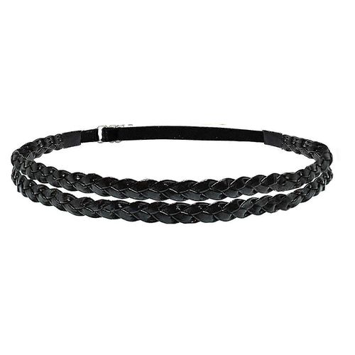 Bandeaux Élastiques Taille Réglable Tissage Twisted Hair Band Accessoires Pour Femmes