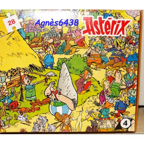 Puzzle Asterix Obelix Livreur De Menhir 28 Pieces Mc Do