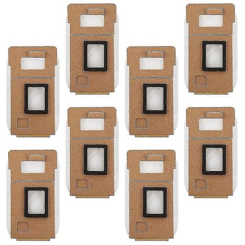 Sac à poussière pour Roborock S7 S7 + Aspirateur Auto-vide Dock -8pcs