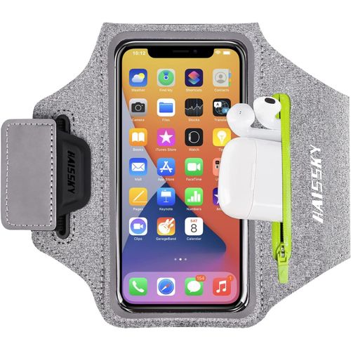 Brassard De Sport Pour Téléphone Portable - Résistant À L'eau - Avec Écouteurs Tws - Poche Pour Clés - Pour Galaxy S20 S10 - Pour Coureurs, Gym, Jogging, Vélo, Course À Pied