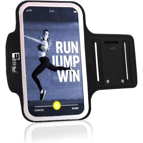 Brassard Compatible Iphone Se 2020 / Se 2022. Armband De Sport Pour Téléphone Sans Rebond Pour Courir, Fitness Et Séance D'entraînement