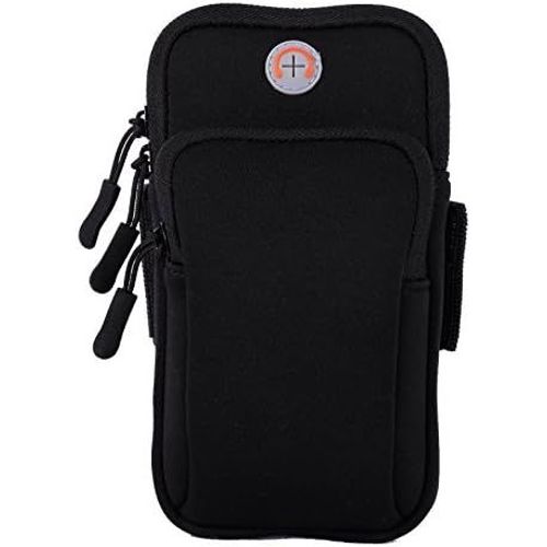 Pochette Téléphone Pour Le Sport, Brassard De Course À Pied Pour Téléphone Portable, Sac De Sport, Brassard Pour Téléphone Portable, Brassard, Sac De Jogging, Brassard De Sport (Noir)