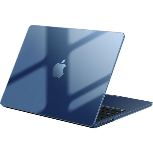 Coque Compatible Avec Macbook Air 13 Pouces M2 M3 M4 Avec 13,6"" Retina Et Touch Id, 2022 2024 2025, A2681 A3113 A3240, Protection Étui Rigide En Plastique, Anti-Rayures - Cristal M[POU6260154]