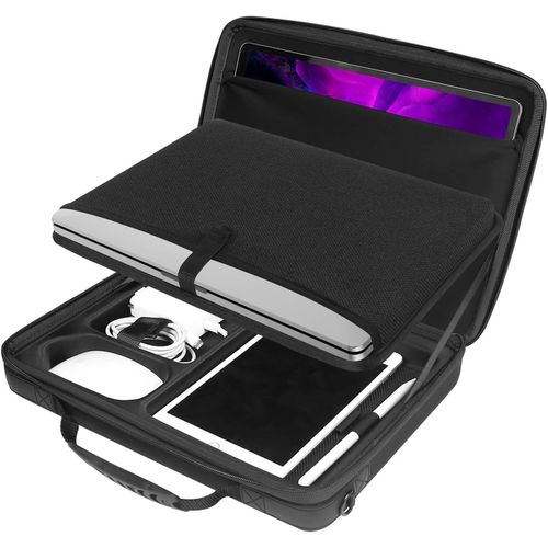 Étui Rigidepour Ordinateur Portable, Sacoche De Transport Pour 13"" Macbook Air M4 2025, 13-13,3"" Macbook Pro/Macbook Air,13,5"" Surface Laptop 4/3/2, Sac À Bandoulière[POU6260662]
