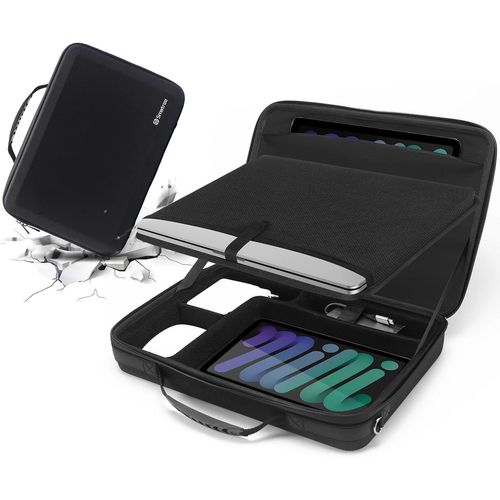 Housse Rigide Pour Macbook Pro 16"", Sacoche De Transport Compatible Avec Macbook Pro 16""/15,4"" 2021,Samsung Galaxy Book2 Pro 15,6"",11"" Ipad Air M3 2025[POU6260666]