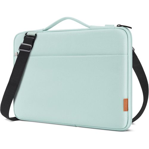 16 Pouces Imperméable Protection Housse Sac De Ordinateur Portable Sacoche Pour 16"" Dell/Hp Pavilion Envy/Thinkpad Ideapad/Asus Vivobook,Menthe Verte[POU6260891]