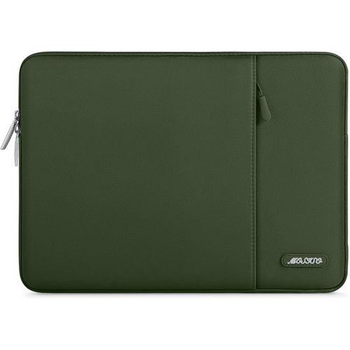 16 Pouces Housse Ordinateur Portable,15-15,6 Pouces, Compatible Avec Macbook Pro 16 Pouces (M4 M3 M2 M1) Hp, Acer, Dell, Lenovo, Asus, Laptop Sleeve Verticale En Polyester,Armée Ve[POU6260729]