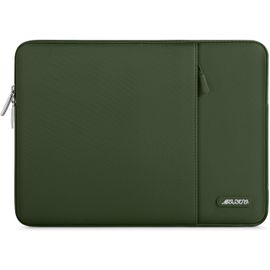 16 Pouces Housse Ordinateur Portable,15-15,6 Pouces, Compatible Avec Macbook Pro 16 Pouces (M4 M3 M2 M1) Hp, Acer, Dell, Lenovo, Asus, Laptop Sleeve Verticale En Polyester,Armée Ve[POU6260729]