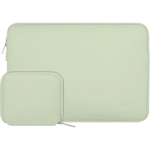 Housse Pour Ordinateur Portable 13 Pouces,Compatible Avec Macbook Air M4 M3 M2 M1 2025-2018 / Pro 13 M2 M1 2025-2016, Housse En Néoprène Avec Petit Étui,Sage Vert[POU6261264]
