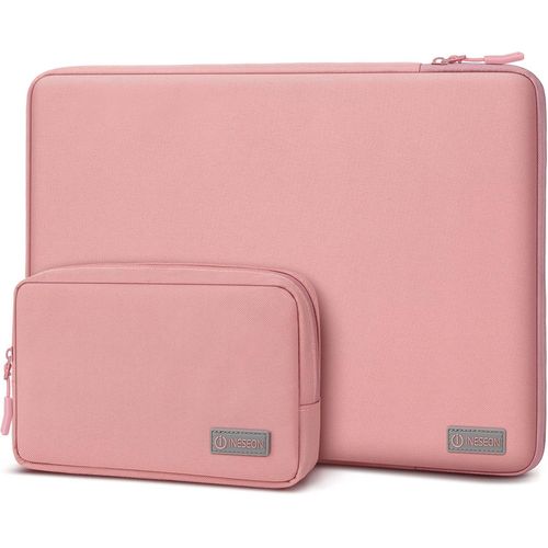 13,3 Pouces Housse Ordinateur Portable Pochette Pour Macbook Air Pro 13 M1 M2 2012-2022, Macbook Pro 14 (2021-2023), 13,5 Surface Laptop, 13,3 Hp Lenovo Dell Acer Pc Portable, Rose[POU6262210]