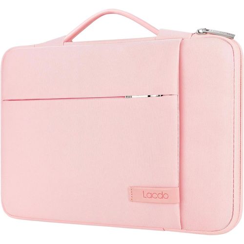 360° Protection Housse Ordinateur Portable Pour 16 Pouce Hp Lenovo Asus Acer Dell Laptop/Hp Pavilion Envy/Lenovo Thinkpad Ideapad/Acer Swift/Asus Vivobook/Dell Computer Bag, Pêche[POU6262970]