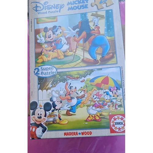 Puzzle Mickey Mouse 2x25 Pièces
