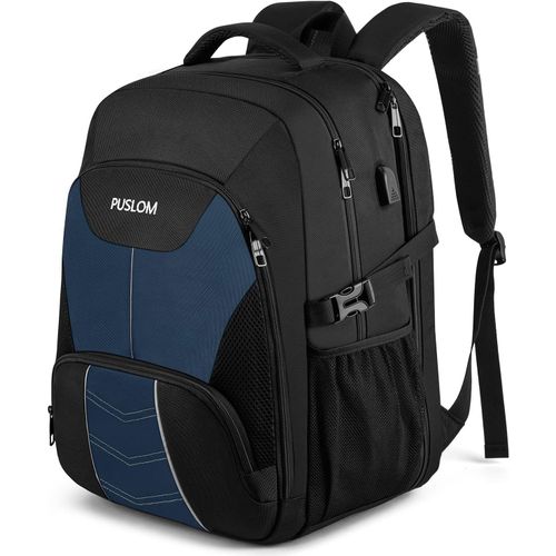 Sac À Dos Homme Grand 55L Sac À Dos Ordinateur Portable 18.4 Pouces Antivol Imperméable Sac A Dos Pc Portable Avec Chargement Usb Sac À Dos De Voyage Affaires Pour Loisir Scolaire [POU6261139]